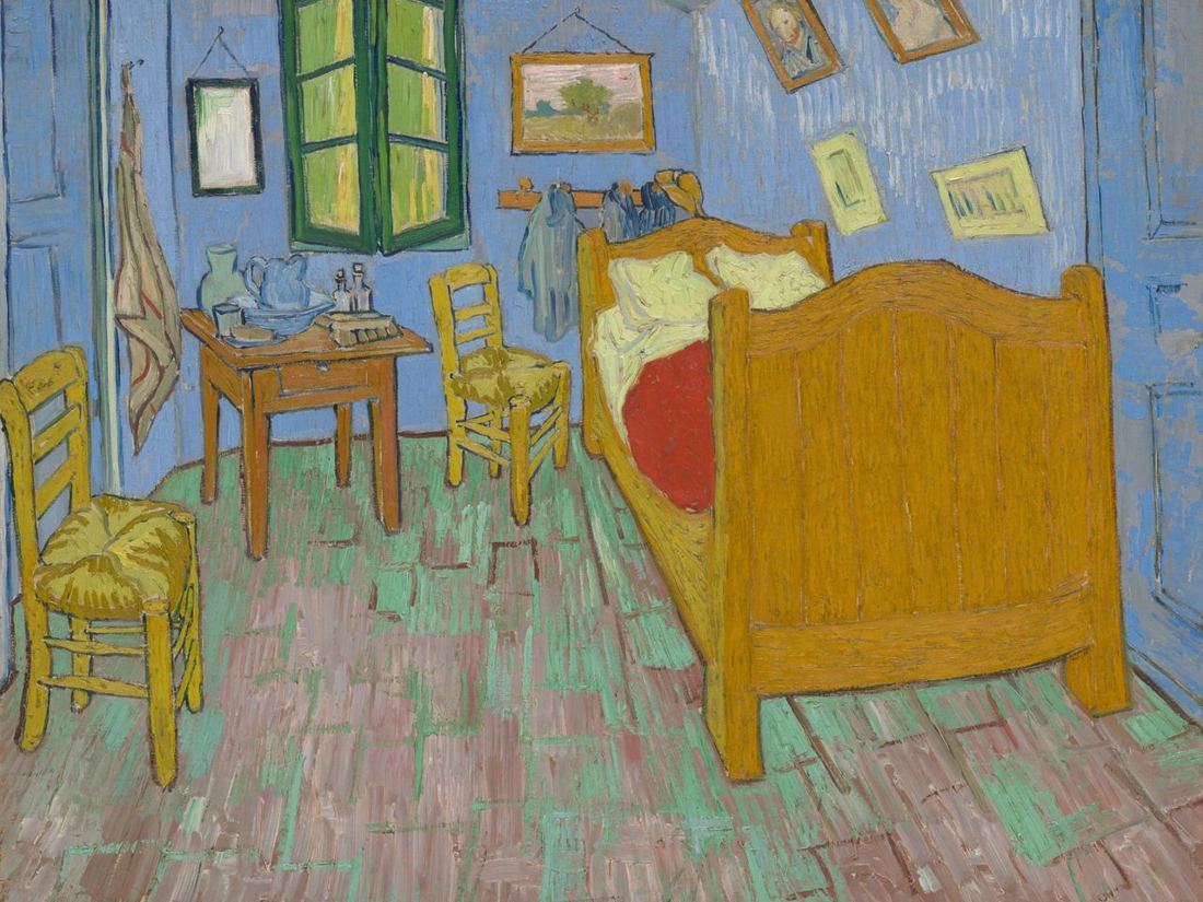 The Bedroom by Vincent van Gogh