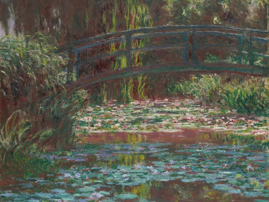 Water Lily Pond by Claude Monet